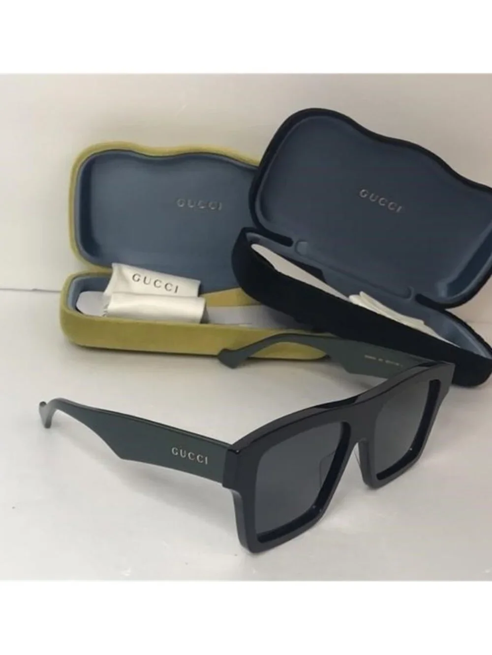 Authentic New Gucci GG0962S 009 Flattop Sunglasses